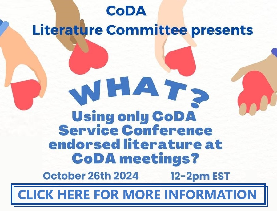 CoDA Literature Committee Presents a Q&A