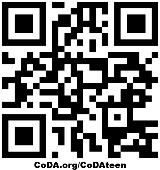 CoDA.org/CoDAteen webpate