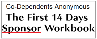 First 14 Days Sponsor Workbook