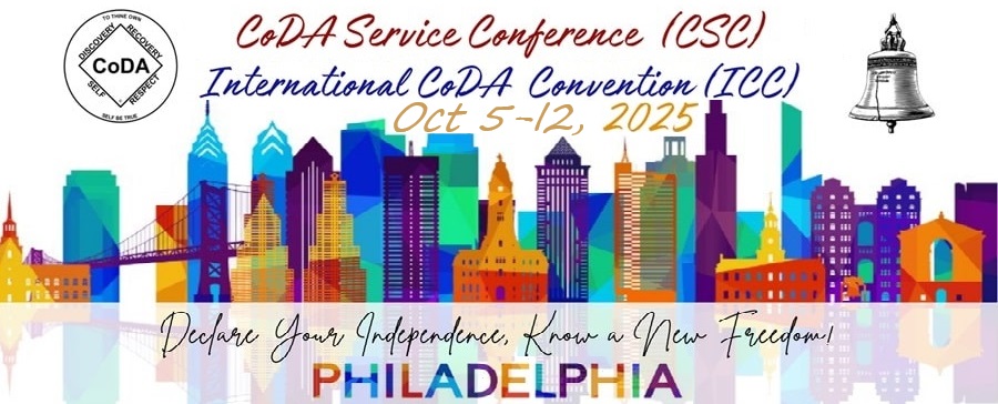 2025 CoDA Service Conference (CSC) & International CoDA Convention (ICC)